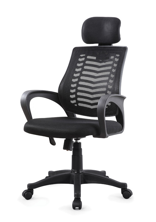 5 Star steel feet plastic adjustable armrest lifting middle back office computer ergohuman mesh chair