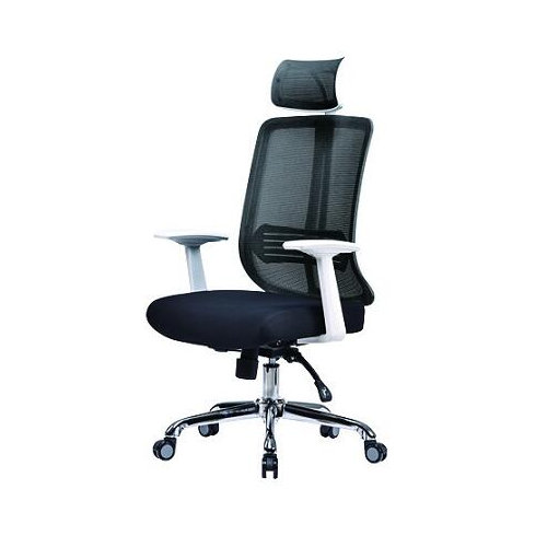Affordable Design Best Quality Ergonomic Computer Desk Mesh Office Chair With Fixed Armrests -3