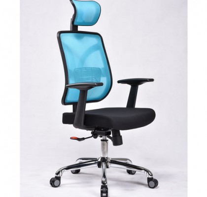 Multifunctional With Lumbar Support Mesh Office Chair Breathable Cushion Ergonomic Meeting Chair