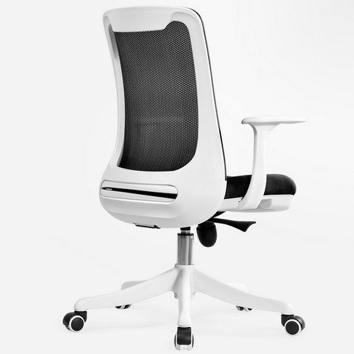Professional staff computer office desk mid back task chair imported mesh best ergonomic conference chairs -4