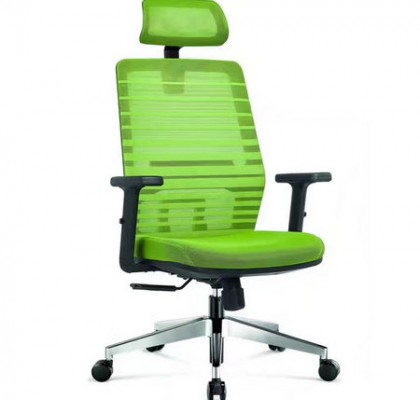 Purchase Office Mechanism High Back Gas Lift Swivel Green Mesh Chair