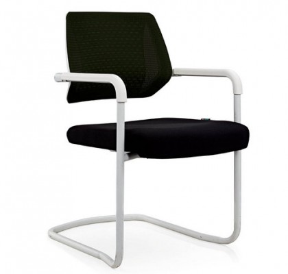 Eurotech Apollo Office Mesh Visitor Chair With Sled Base Cantilever Conference Chair