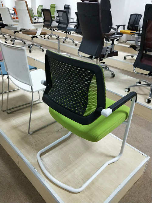 Eurotech Apollo Mesh Guest Chair With Sled Base Girsberger Yanos Cantilever Meeting Chair -7